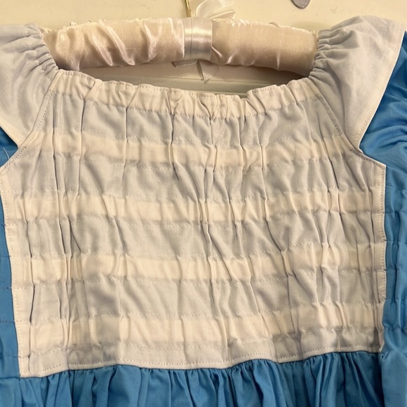 Custom Made Alice in Wonderland Dress - size 6. Headband included. - Picture 5 of 6